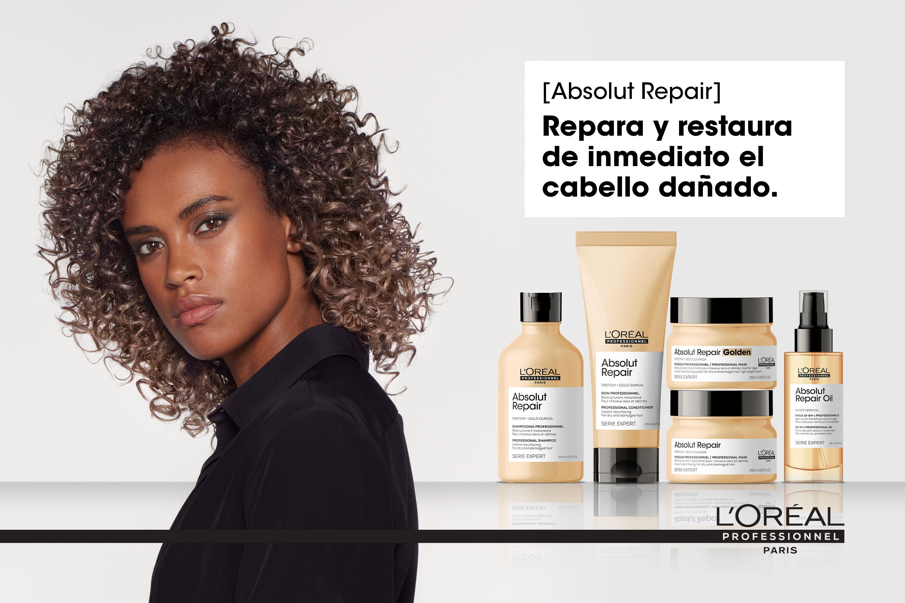 Mascarilla Absolut Repair Golden L Oreal Partner Shop