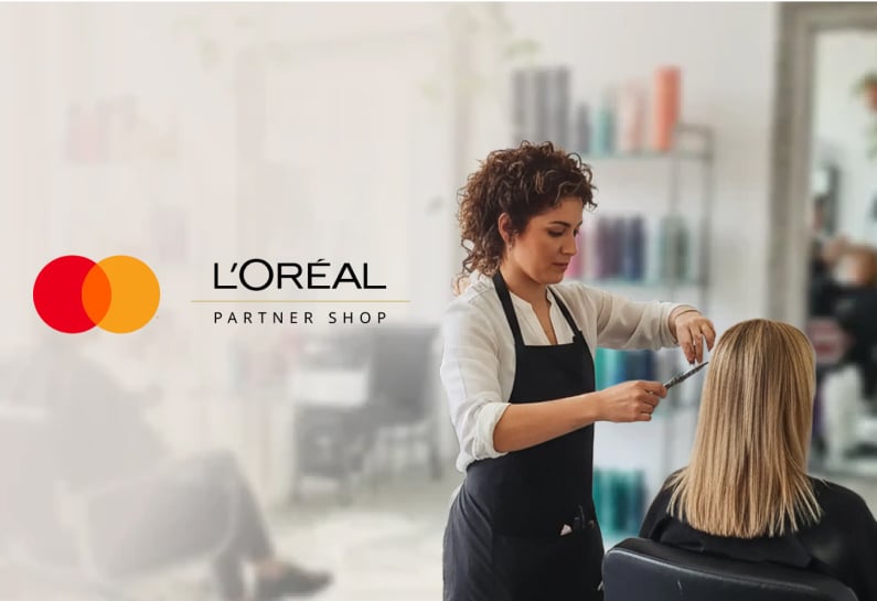 Master card & Loreal Partner Shop